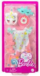 Mattel HMM57 My First Barbie Пижама с аксесоари Unicorn (HMM57)
