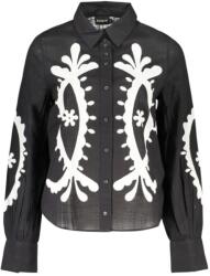 Desigual Дамска риза с дълъг ръкав desigual. , Размер xl, Цвят Черен (26swcw08_ne2000)