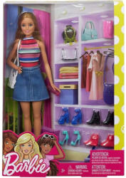 Mattel FVJ42 Barbie Комплект Кукла с 11 аксесоара (FVJ42)
