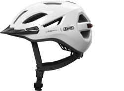 ABUS Urban-I 4.0 városi bukósisak, LED világítással, L (57-61 cm), fényes fehér