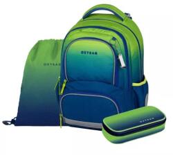 KARTON P+P Set ghiozdan școlar Oxy Next Ombre Green - 3 piese (6 75126)
