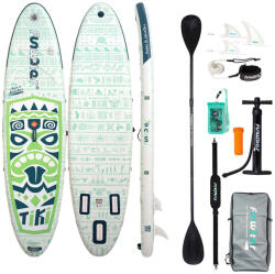 FunWater Tiki SUP szörfdeszka 3.2m zöld-fehér (SUPFW05D) (SUPFW05D)