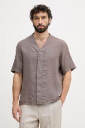 Benetton cămașă pentru bărbați, din in PPY2-KDM0BA_98X (5BKUUQ06X)