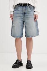 Tommy Jeans pantaloni scurți pentru femei, din denim PPY2-SZD0EN_55J (DW0DW22696)