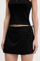 Tommy Jeans fustă-pantalon pentru femei, din in PPY2-SZD0E9_99X (DW0DW22267)