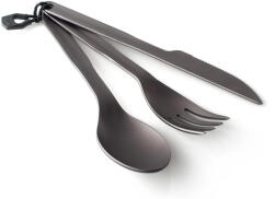 GSI Outdoors Halulite Cutlery set Culoare: negru (50014)