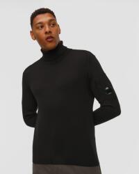 C.P. Company Pulover Cu Guler înalt Pentru Bărbați C. p. Company Extrafine Merino Wool Turtleneck Sweater Negru