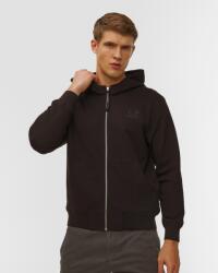 C.P. Company Hanorac Pentru Bărbați C. p. Company Diagonal Raised Fleece Hooded Full Zip Sweatshirt Negru