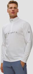 Descente Pulover Cu Guler înalt De Schi Pentru Bărbați Descente Chest Logo T-neck Alb
