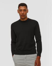 C.P. Company Pulover Pentru Bărbați C. p. Company Extrafine Merino Wool Crewneck Sweater Negru