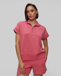 Varley Bluză Roză Pentru Femei Varley Ritchie Short Sleeve Sweat
