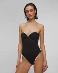 Seafolly Costum De Baie Negru într-o Singură Piesă Pentru Femei Seafolly Ring Front Bandeau One Piece Costum de baie dama