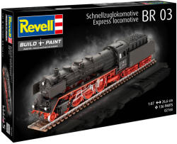 Revell Locomotivă model plastic 02166 - Locomotivă expres standard clasa 03 cu tender (1: 87)