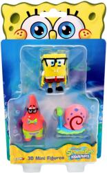 SpongeBob Set 3 mini figurine 3D, SpongeBob SquarePants, 3D Figurina