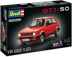 Revell Set cadou Revell mașinuță 05623 - Golf 1 GTi (Aniversarea a 50 de ani) (1: 24)