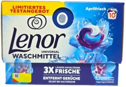 Lenor Капсули за пране Universal Aprilfrisch, 10 броя, 3x по-дълготрайна свежест