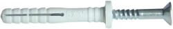Tracon Electric Tracon TB670 Beüthető tipli+csavar, szürke M6×80mm, PA6.6 (TB670) - elektrikstore