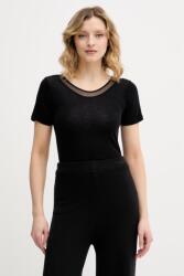 Chantelle tricou basic pentru femei, din lână Juliana PPY2-TSD1UH_99X (FN1583)