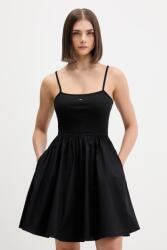 Tommy Hilfiger rochie evazată din bumbac PPY2-SUD1BU_99X (DW0DW22352)