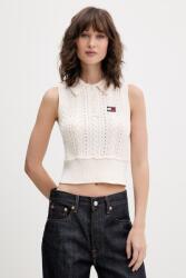 Tommy Hilfiger vestă pentru femei, din bumbac PPY2-SWD0H4_01X (DW0DW22318)