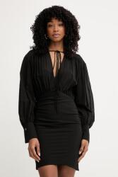 PINKO rochie drapată cu vâscoză PPY2-SUD11O_99X (106896.A3B2)