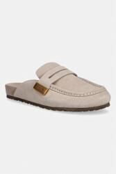 Marc O'Polo papuci pentru femei, cu degetele acoperite din piele întoarsă Floria 1B PPY2-KLD11Z_80X (60219293701300)