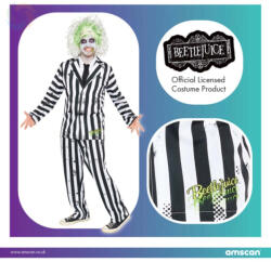 Amscan Beetlejuice Felnőtt Jelmez - Eredeti