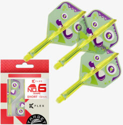 Target Darts toll és szár egyben Target K-Flex Motomu Sakai XENO No6 toll és közepes szár
