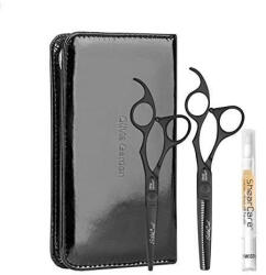 Olivia Garden olló SZETT Sikcut Matt Black 575+635 (SH-SCST2-0BL57)