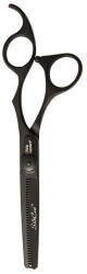 Olivia Garden olló Silkcut 6.35 ritkító Matt Black (SH-SC1PC-63MBL-BOX)