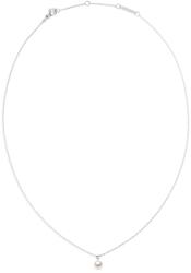 Daniel Wellington női rozsdamentes acél gyöngy nyaklánc medállal - ezüst Univerzális méret