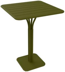 Fermob Zöld fém rúdasztal Fermob Luxembourg Talapzat 80 x 80 cm - pesto ernyő (FB-4148-D3)