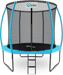 INLEA ULTIMATE Jump Trambulin belső védőhálóval 250 cm - világoskék (IN01-0006) - inlea