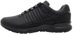 Grisport Pantofi barbati, negru, sport, piele naturala, cu talpa joasa, Grisport 881006-42810D27T-Negru (Marime: 40) (881006-42810D27T-Negru-40)