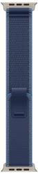 Apple Watch 49mm Loop: Blue/Bright Blue Trail Loop - S/M - Natural Titanium Finish (MFT64ZM/A) Ceas