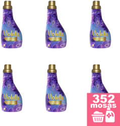 Violeta Lux öblítő koncentrátum mikrokapszulákka 6x1, 55 liter [372 mosás]