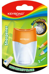 Keyroad Hegyező 2 lyukú tartályos Keyroad Mellow 2 vegyes színek - papirx