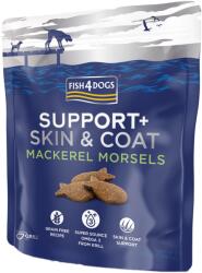 Fish4Dogs gustări pentru câini Support+ blană și piele macrou 225 g