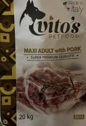  Vito’s Maxi Adult Pork - Sertéshúsos Prémium Kutyatáp 20 kg