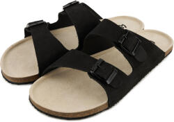 Vlnka Bőr barefoot papucsok Robin fekete felnőtt cipő méret 43