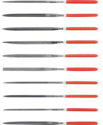 TOYA YT-6165 Tűreszelő készlet fémhez 5x180x85mm 10 részes (6165) (YT-6165)