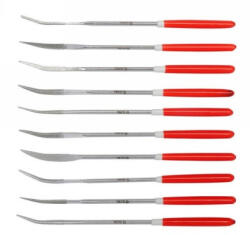 TOYA YT-6146 Tűreszelő készlet 10 részes 3, 0 x 140 mm (6146) (YT-6146)