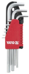 TOYA YT-0502 Imbuszkulcs készlet 9 részes 2-10mm (0502) (YT-0502)