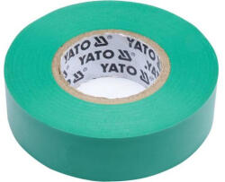 TOYA YT-81652 Szigetelőszalag zöld 19mmx0.13mm 20m (81652) (YT-81652)