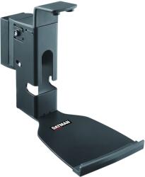 DATMAN Suport de Perete pentru Boxa Sonos Play: 5 (Gen 2) si Sonos Five, DATMAN®, Inclinare 0 pana la -15°, Rotire +/-30°, Organizator Cabluri - Negru mat (DAT-448)