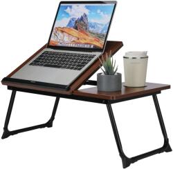 StableDesk Masa pentru Laptop Pliabila StableDesk®, 55x32x25 cm, Pentru Pat si Canapea, Unghi Reglabil in 5 Trepte, Antiderapanta, cu Suport Laptop, Pahar si Mou (SD-266-RB) Suport laptop