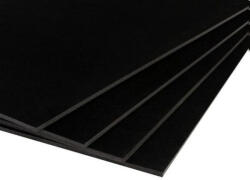 Dakerton Dekor habkarton lemez 5 mm fekete (1400 mm x1000 mm)