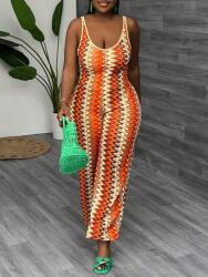 Shein IC73215 Shein Kötött Nyári Overál Geometrikus Mintával (14) 50