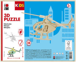  Marabu KiDS 3D Puzzle fából - helikopter