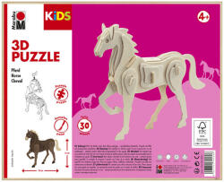 Marabu KiDS 3D Puzzle fából - ló